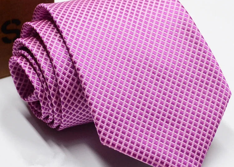 Cravate homme motifs variés 7–8 cm – CLEVI Paris
