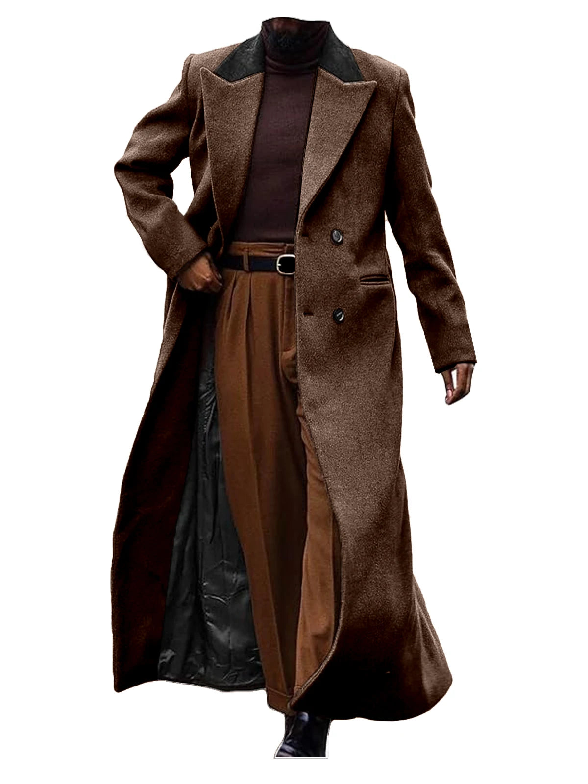 Blazer homme long double boutonnage – CLEVI Paris