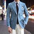 Blazer en Jean Homme Croisé – CLEVI Paris