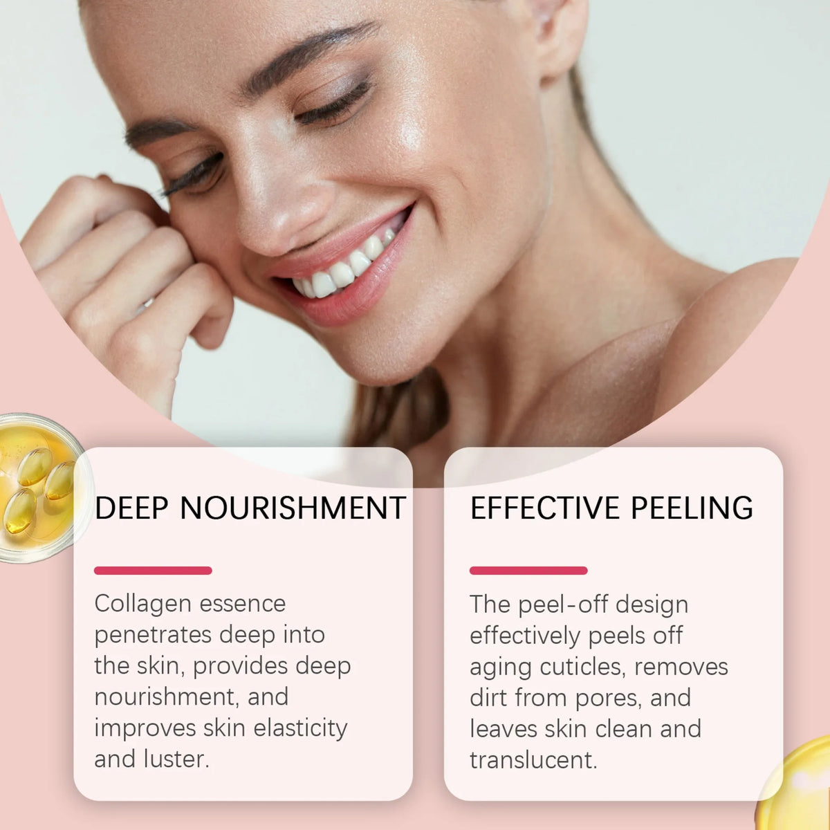 Masque visage en crème, lot de 1, 3 ou 5 – CLEVI Paris
