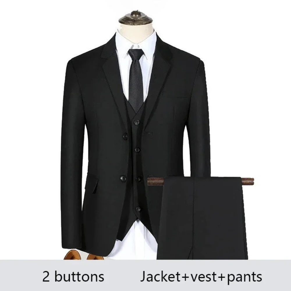 Costume Homme Élégant 2-3 Pièces Blazer Stretch Mariage – CLEVI Paris
