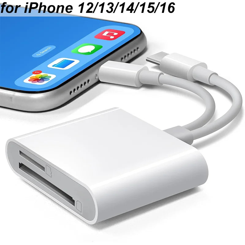 Lecteur SD/TF USB-C OTG iPhone & Android – CLEVI Paris