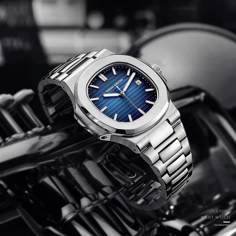 Montre Quartz Homme Acier 316L | Mouvement Japonais MIYOTA 2115 Lumineux – CLEVI Paris