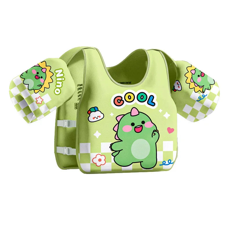 Gilet de Natation Flottant Enfant – Brassards Mousse Sans Gonflage – Apprentissage Natation Dès 6 Ans