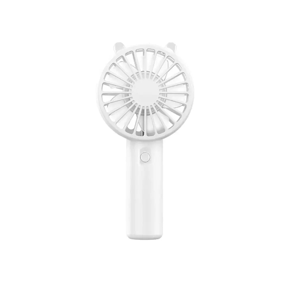 Mini Ventilateur Portable USB Rechargeable – Silencieux, Batterie 300mAh, 30min d'Autonomie, 4 Coloris