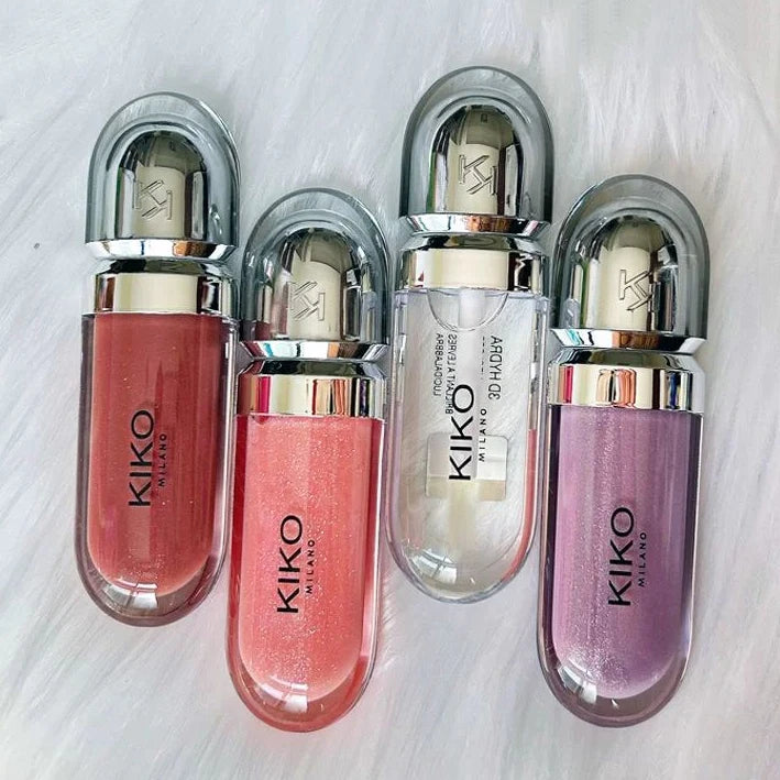 Gloss Lèvres KIKO 3D Mirror – Brillant Waterproof, Longue Tenue, 23 Teintes