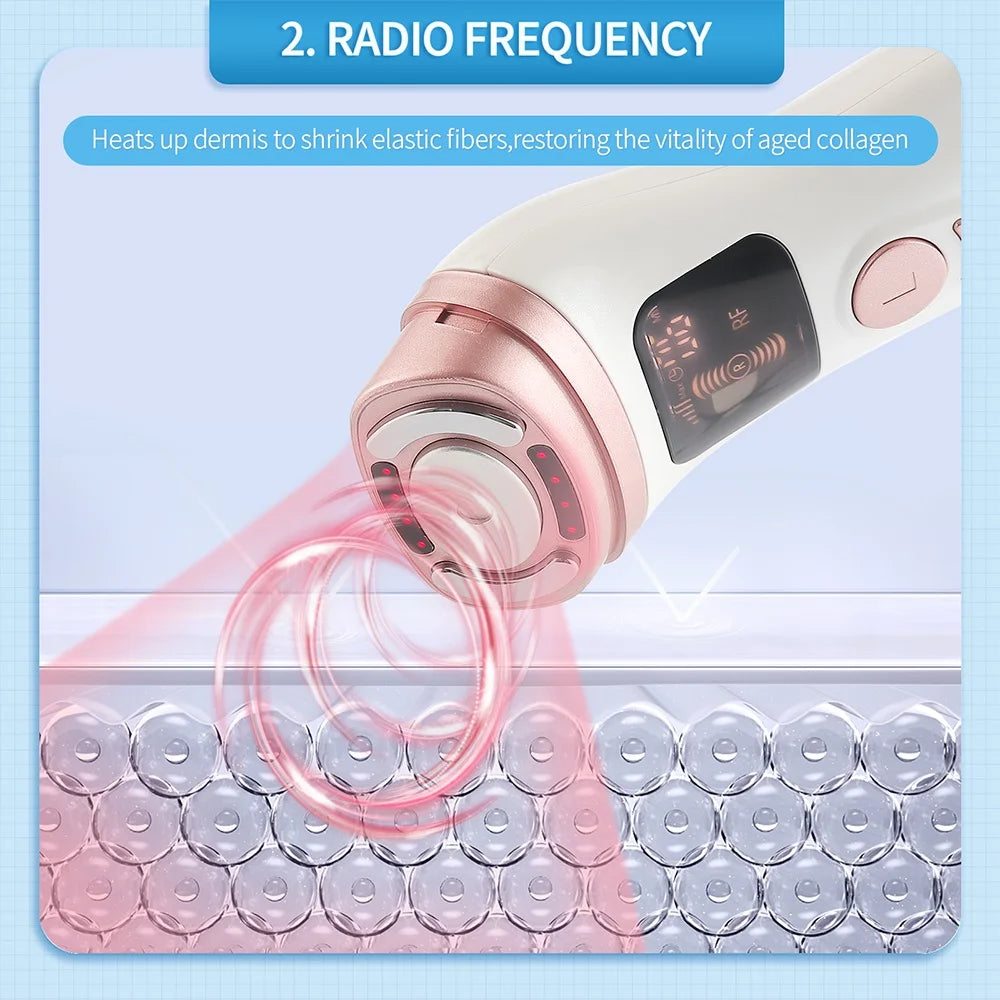 Appareil HIFU Ultrasonique RF EMS – Lifting Visage & Cou Anti-Rides