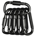 Mousquetons Aluminium Verrouillables | EDC, Camping, Porte-Clés & Sac à Dos, 50 kg – CLEVI Paris