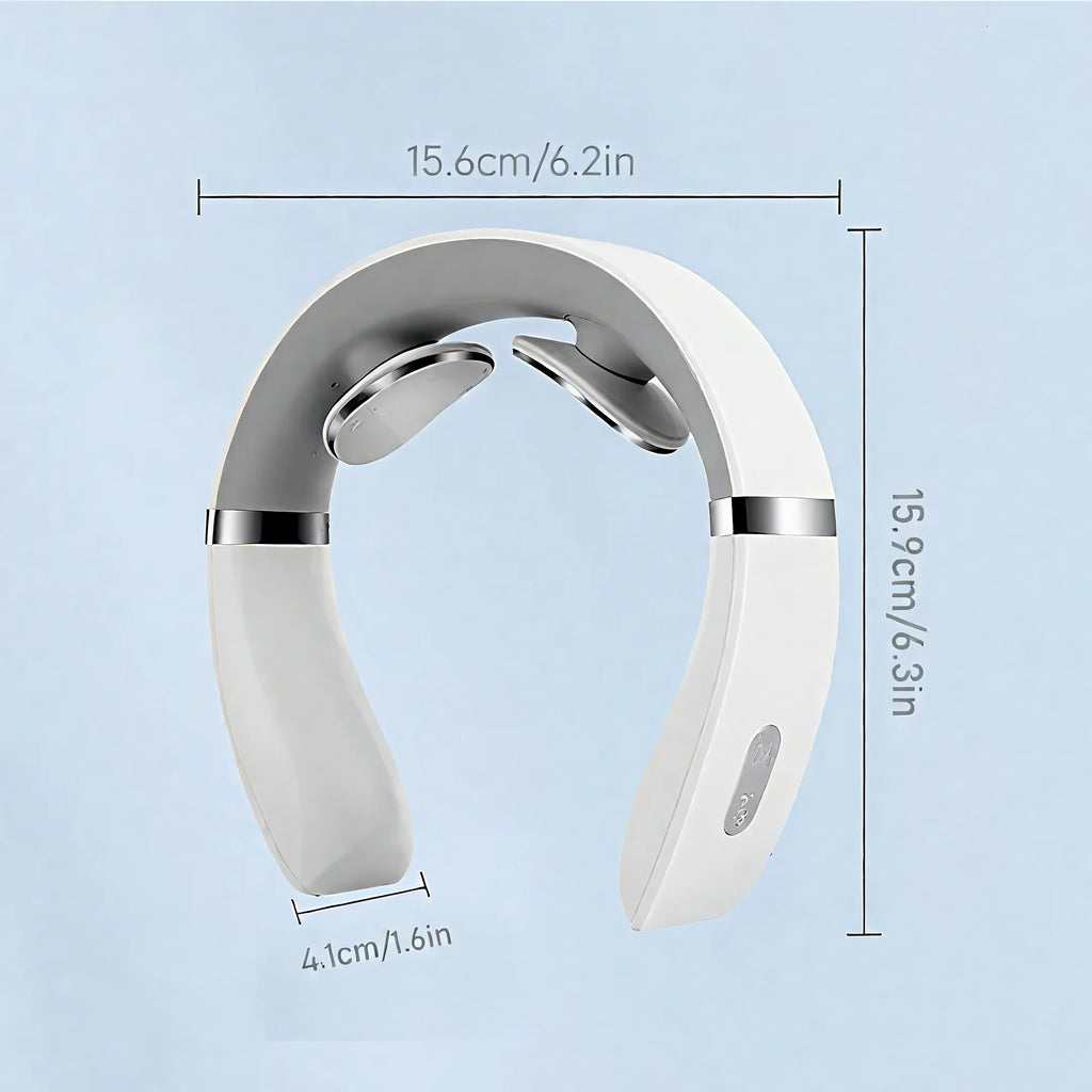 Masseur Cervical Électrique Portable USB Cou Épaules 15 min – CLEVI Paris