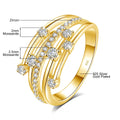 Alliance Moissanite Éternité Argent 925 – CLEVI Paris