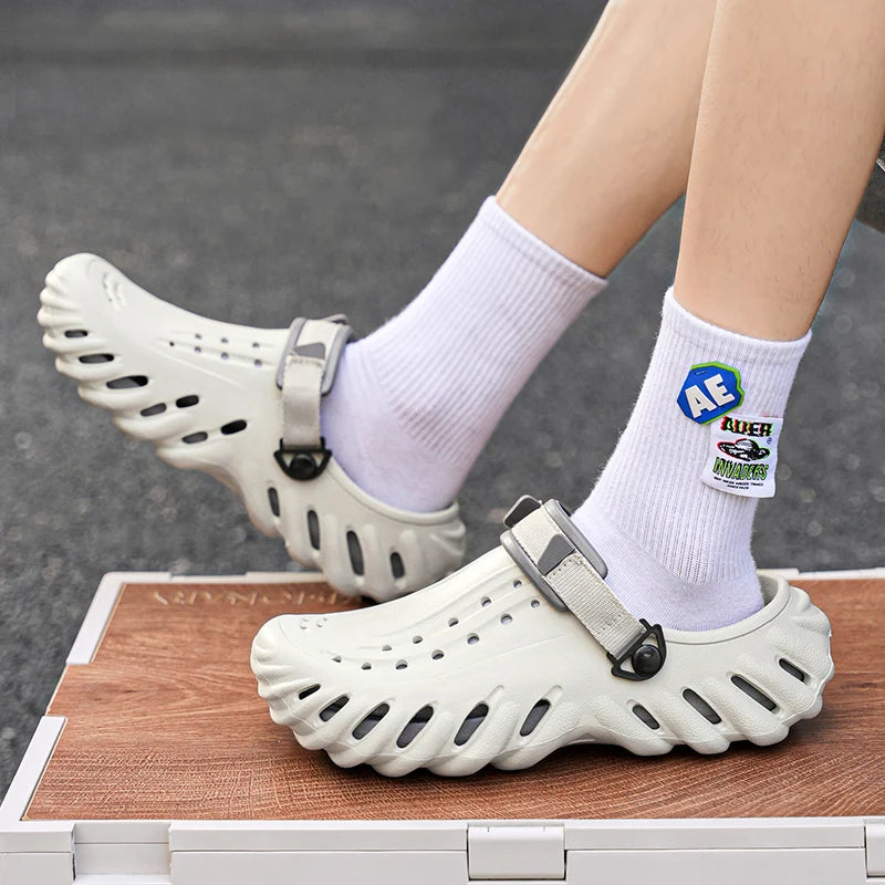 Sabots Clogs EVA Ultra-Légers Respirants Homme — Extérieur & Conduite | CLEVI Paris