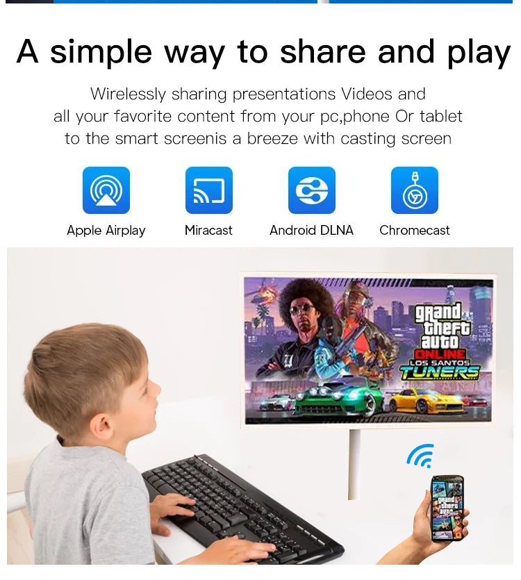 Tablette Android Professionnelle Tout-en-Un sur Pied – Écran Tactile 27"/32" – Live Streaming & Affichage Digital