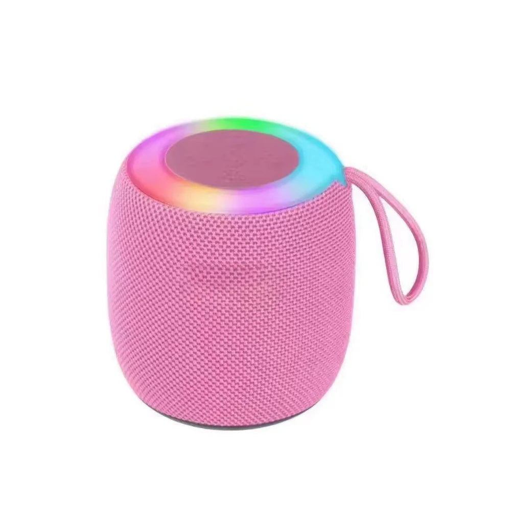 Enceinte Bluetooth Portable Mini LED Colorées | 5W, Batterie 800 mAh, Camping & Maison, 4 Coloris – CLEVI Paris