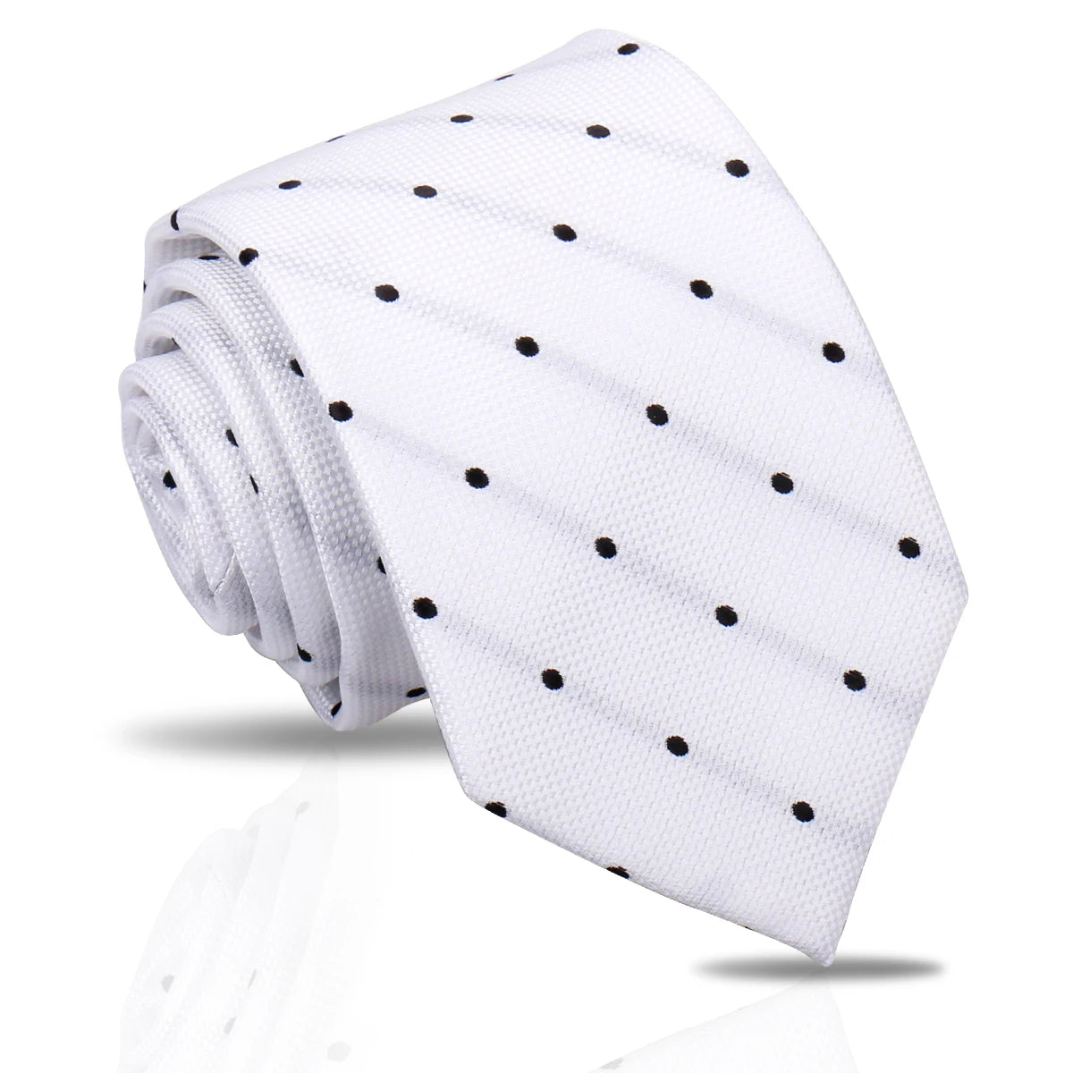 Cravate unisexe rayée 7,5 cm – CLEVI Paris