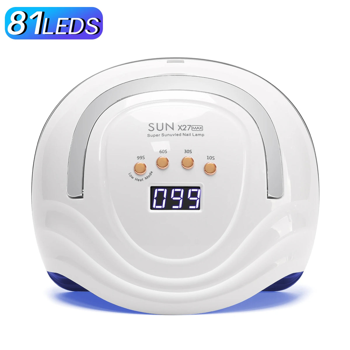 Lampe UV LED pour ongles 81 LED – CLEVI Paris