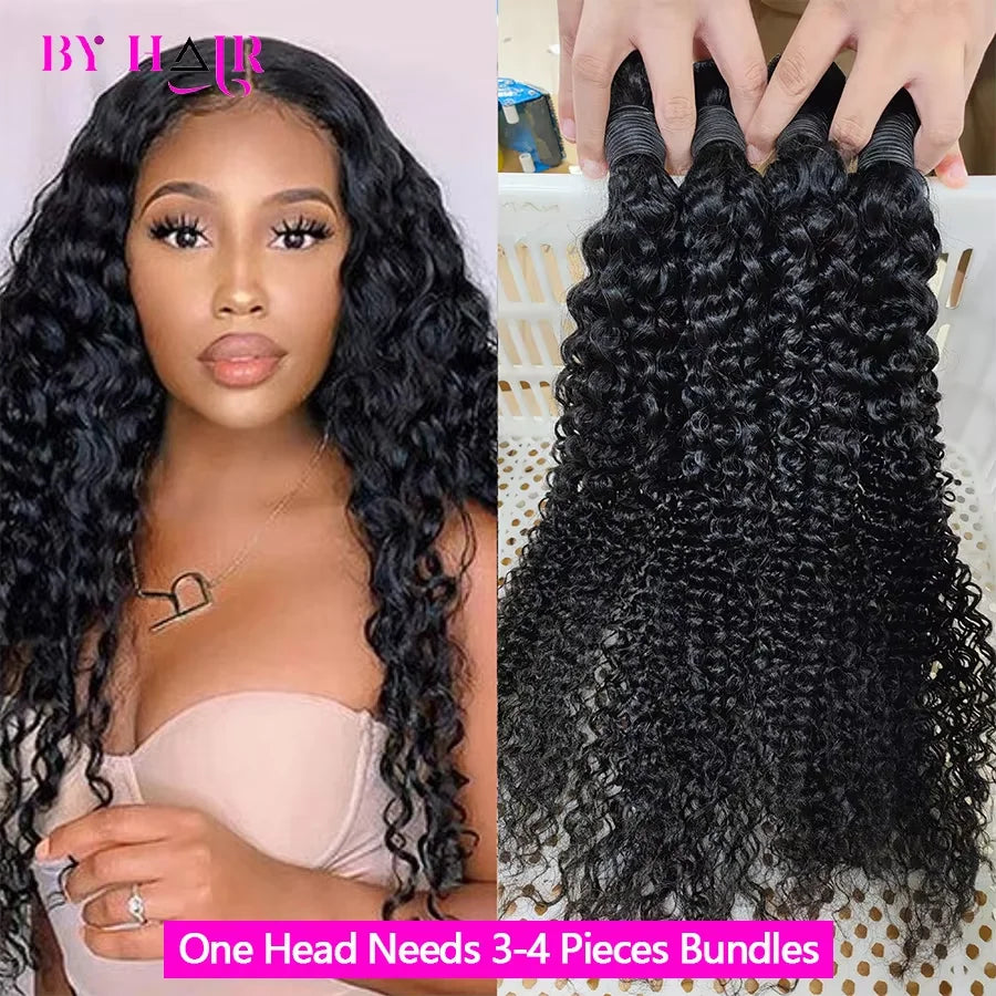 Bundles Kinky Curly Cheveux Humains Mongols Remy Hair 12A Couleur Naturelle 12-32 Pouces – CLEVI Paris