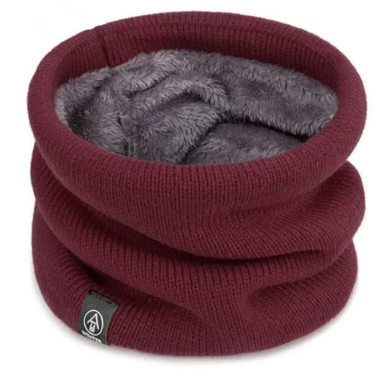 Tour de Cou Tricoté | Snood Chaud Polyester, Unisexe, Outdoor Hiver – CLEVI Paris