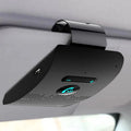 Kit Mains Libres Voiture Bluetooth 5.0 – Haut-Parleur HiFi 2W Réduction Bruit CVC 8.0 Siri Clip Pare-Soleil – CLEVI Paris