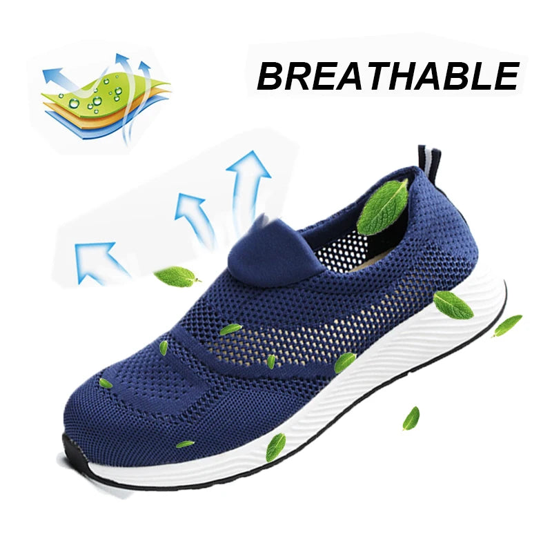 Chaussures Sécurité Embout Acier Unisexe Légères Respirantes – CLEVI Paris