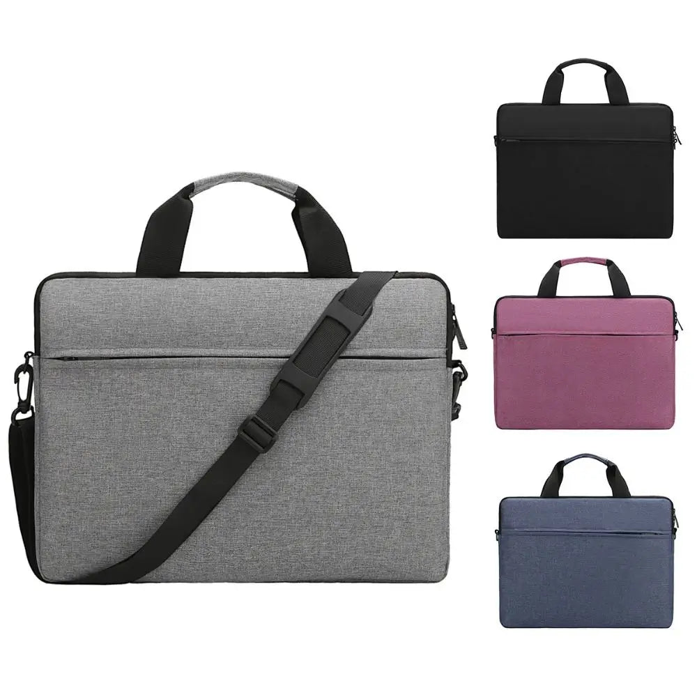 Housse Laptop Polyester Unisexe Antichoc Waterproof 13,3" 14" 15,6" Gris – CLEVI Paris