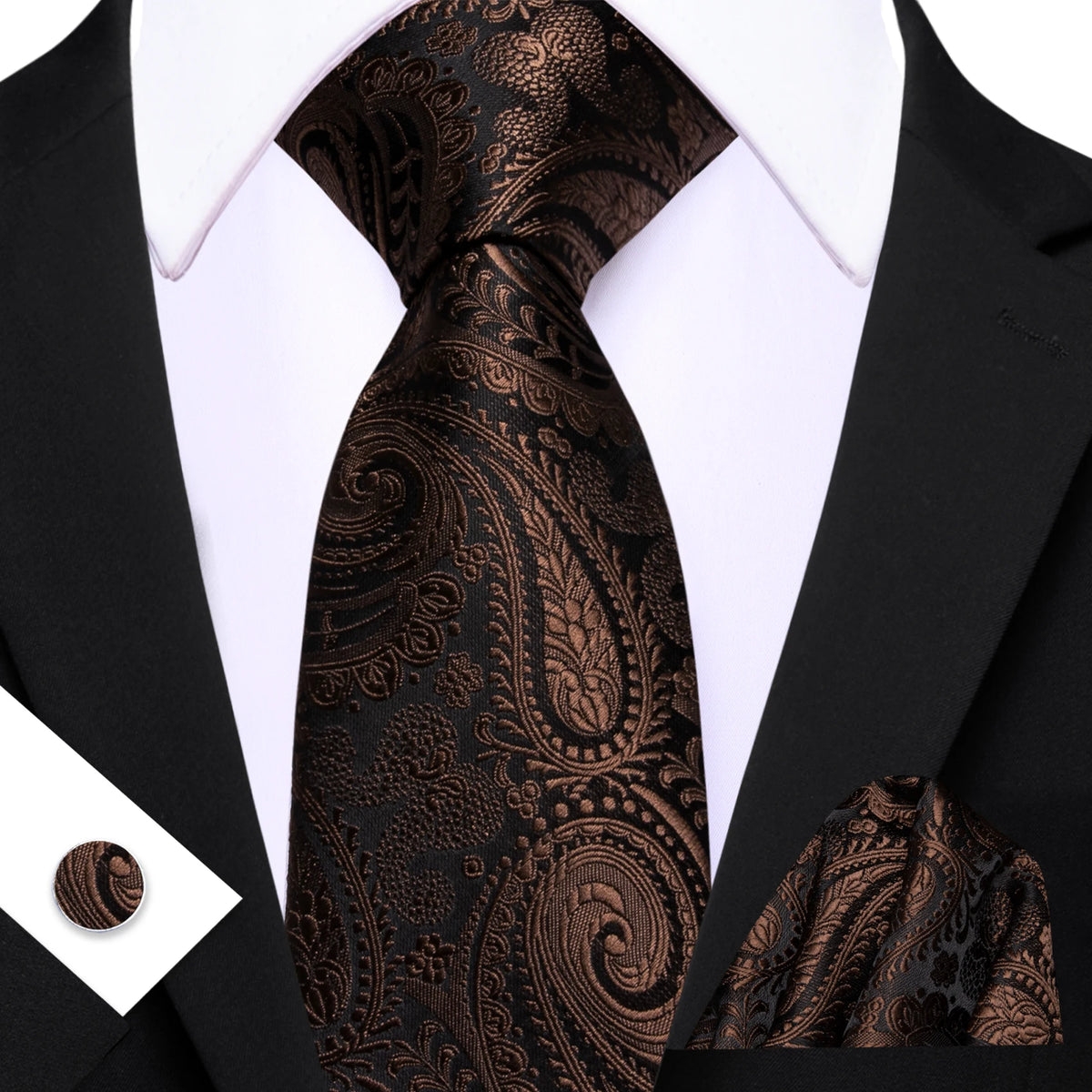 Ensemble cravate homme floral – CLEVI Paris