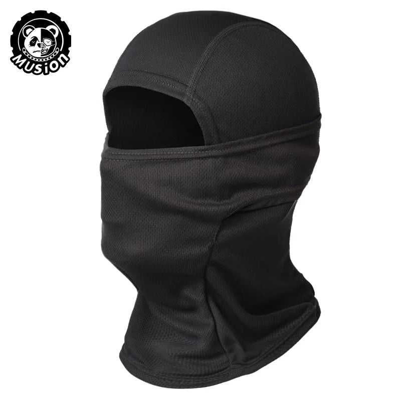 Cagoule Masque Facial Camouflage | Polyester Knit, Cyclisme, Ski, Chasse – CLEVI Paris