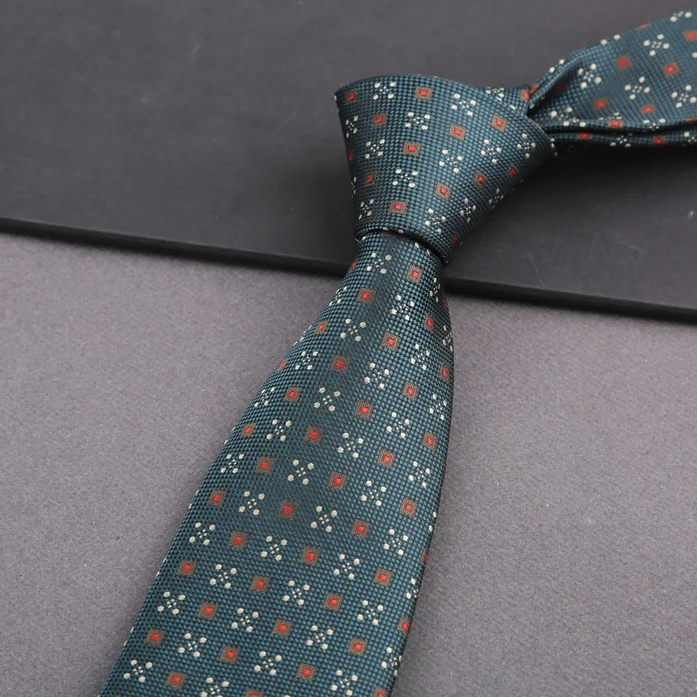 Cravate homme rayée 8 cm – CLEVI Paris