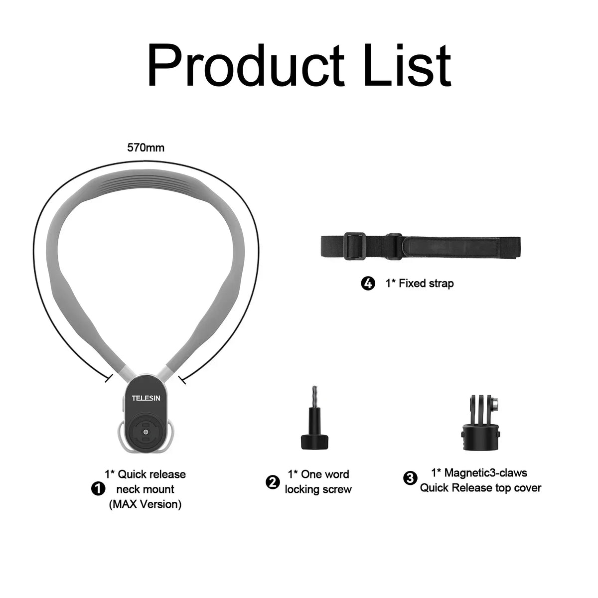 Support de cou caméra et smartphone – CLEVI Paris