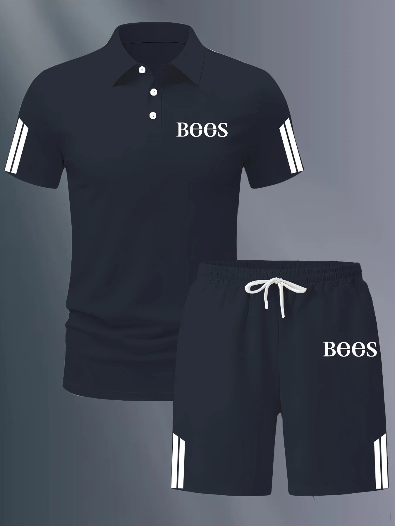 Ensemble 2 Pièces Homme Imprimé 3D Séchage Rapide Sport Casual – CLEVI Paris