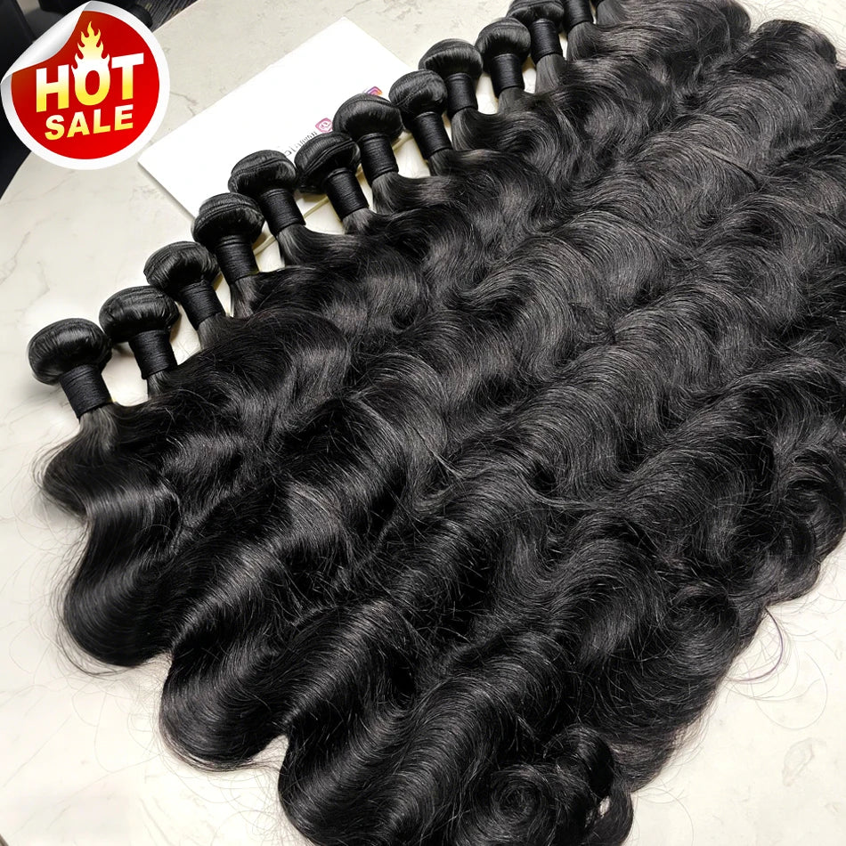 16A Raw Bundles Human Hair Body Wave 1/3/4 – CLEVI Paris