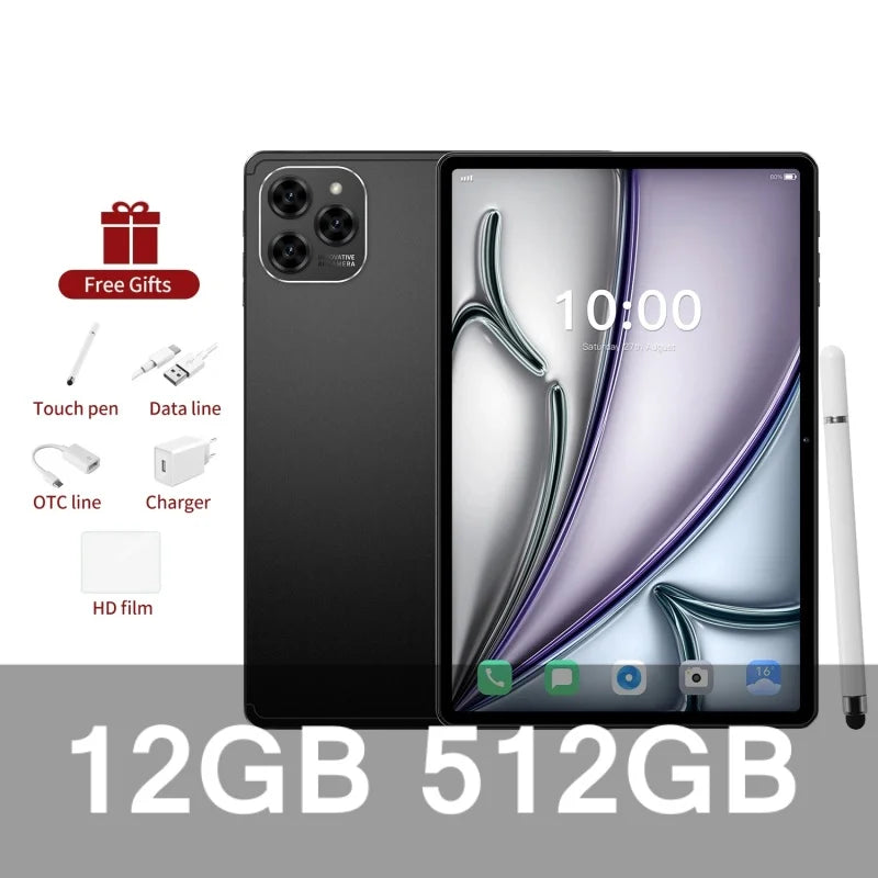 Tablette K-Touch 16 Pro 10,1" Android 5G – 10000mAh | Double SIM | Version Globale