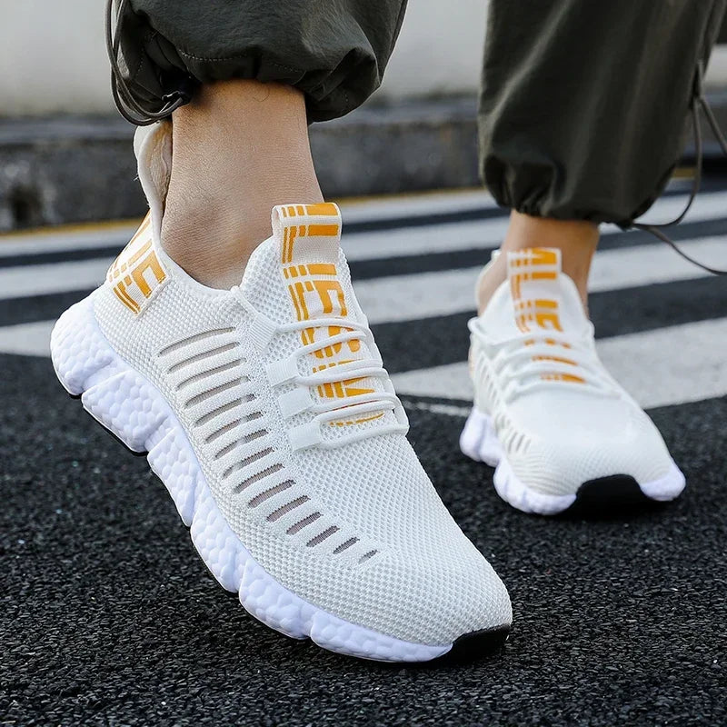 Sneakers Homme Légères Mesh Respirant Casual Tennis – CLEVI Paris