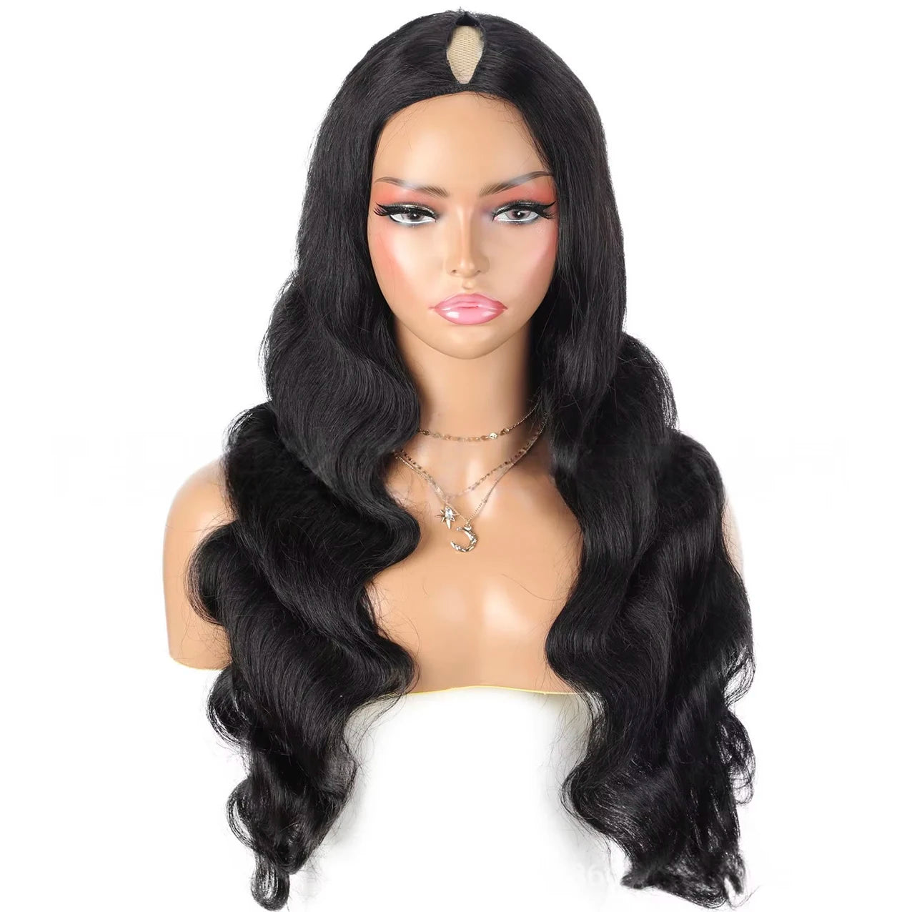 Perruque V Part Body Wave Cheveux Humains Brésiliens Remy Hair 100% Sans Couture Sans Laisser Dehors 16-30 Pouces – CLEVI Paris