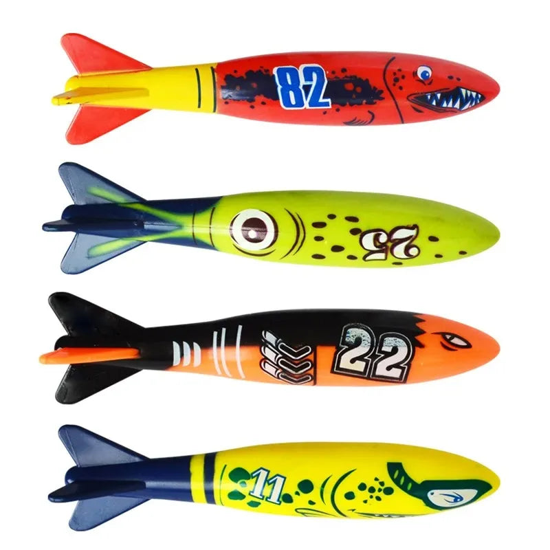 Jouets de Plongée Piscine Enfants – Requins, Fusées, Anneaux & Plus – CLEVI Paris
