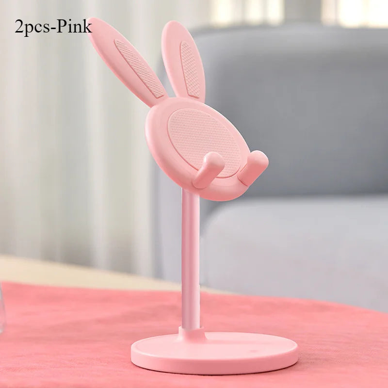 Support Téléphone Bureau Lapin Ajustable Universel — CLEVI Paris