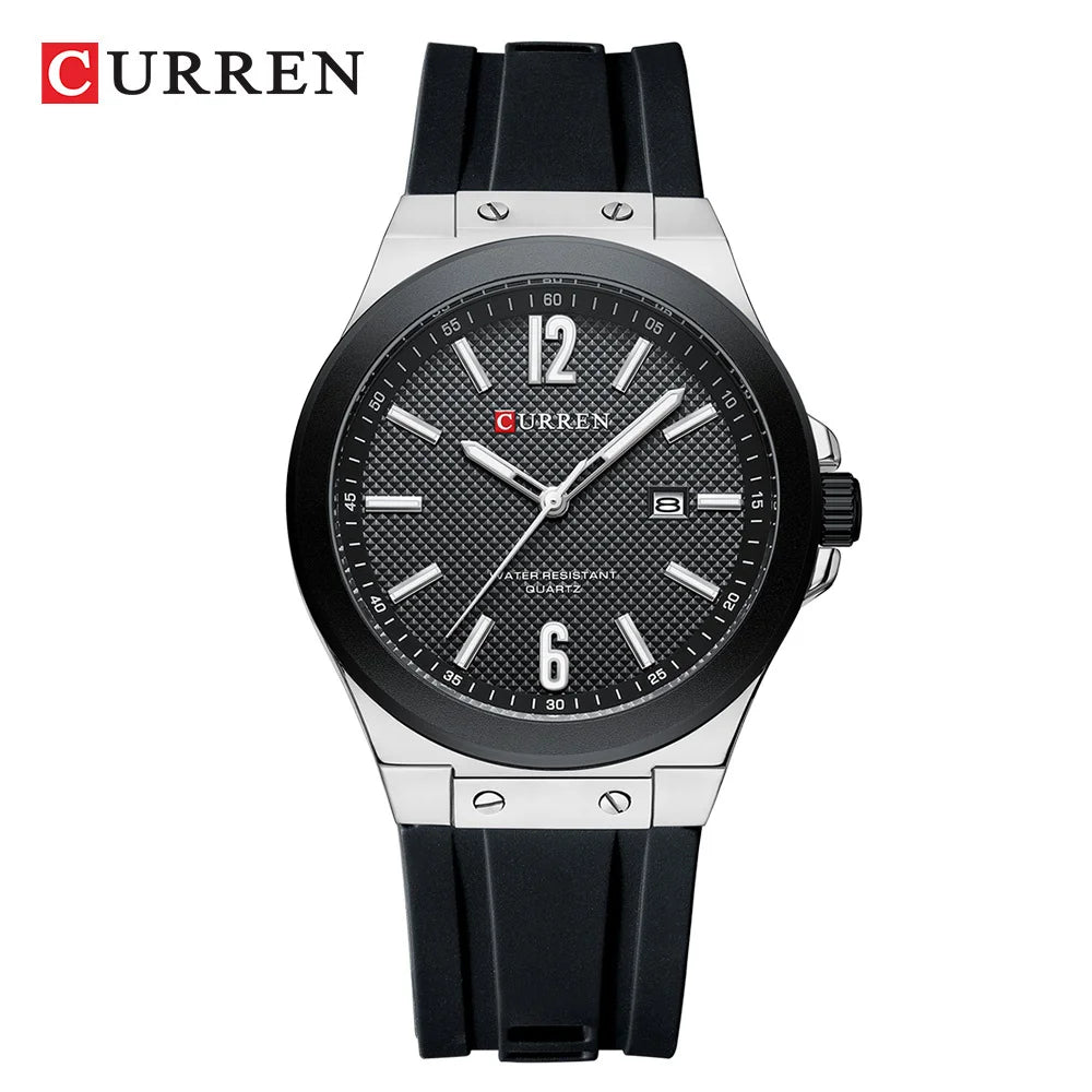 Montre Chronographe Homme CURREN 8442 – Bracelet Silicone Sport