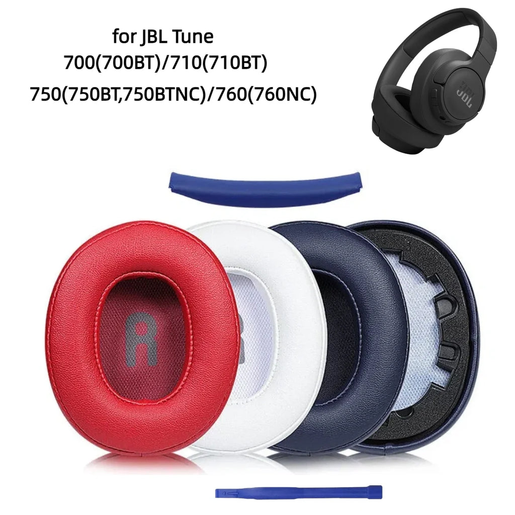 Coussinets de Remplacement JBL Tune 700 710 720 750 760 770 Similicuir – CLEVI Paris