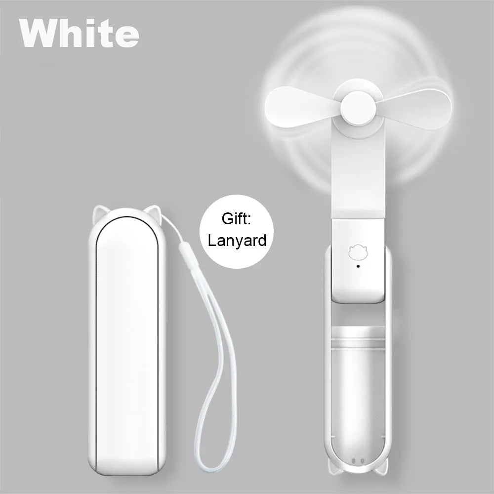 Mini ventilateur pliable HZ001 2000 mAh – CLEVI Paris
