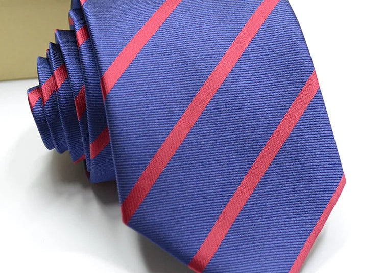Cravate homme motifs variés 7–8 cm – CLEVI Paris