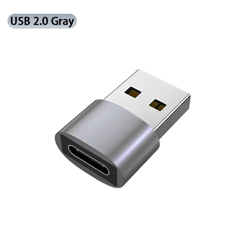 Adaptateur USB-C vers USB-A 2.0/3.0 Alliage – CLEVI Paris
