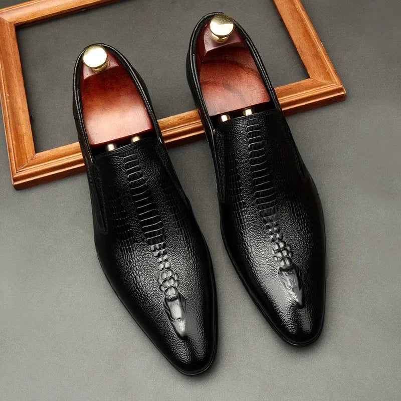 Oxford Homme Cuir Véritable Multi-Style – CLEVI Paris