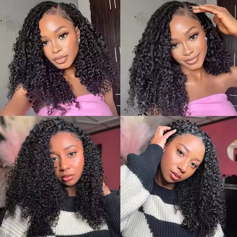Extensions crochet bouclées, cheveux humains – CLEVI Paris