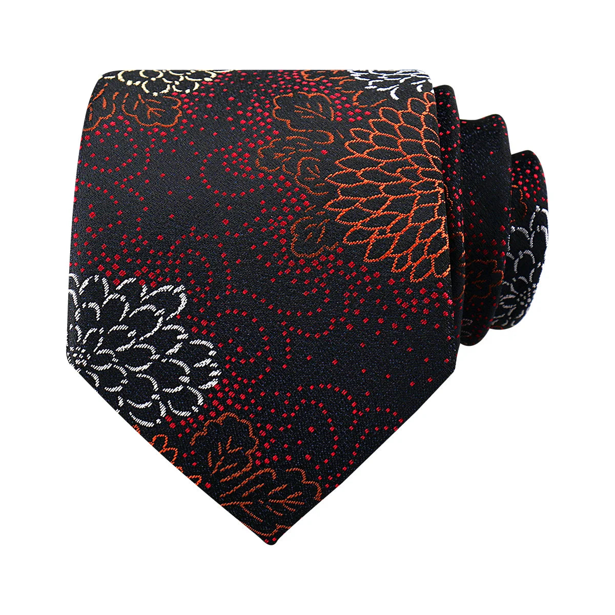 Cravate unisexe jacquard à motifs – CLEVI Paris