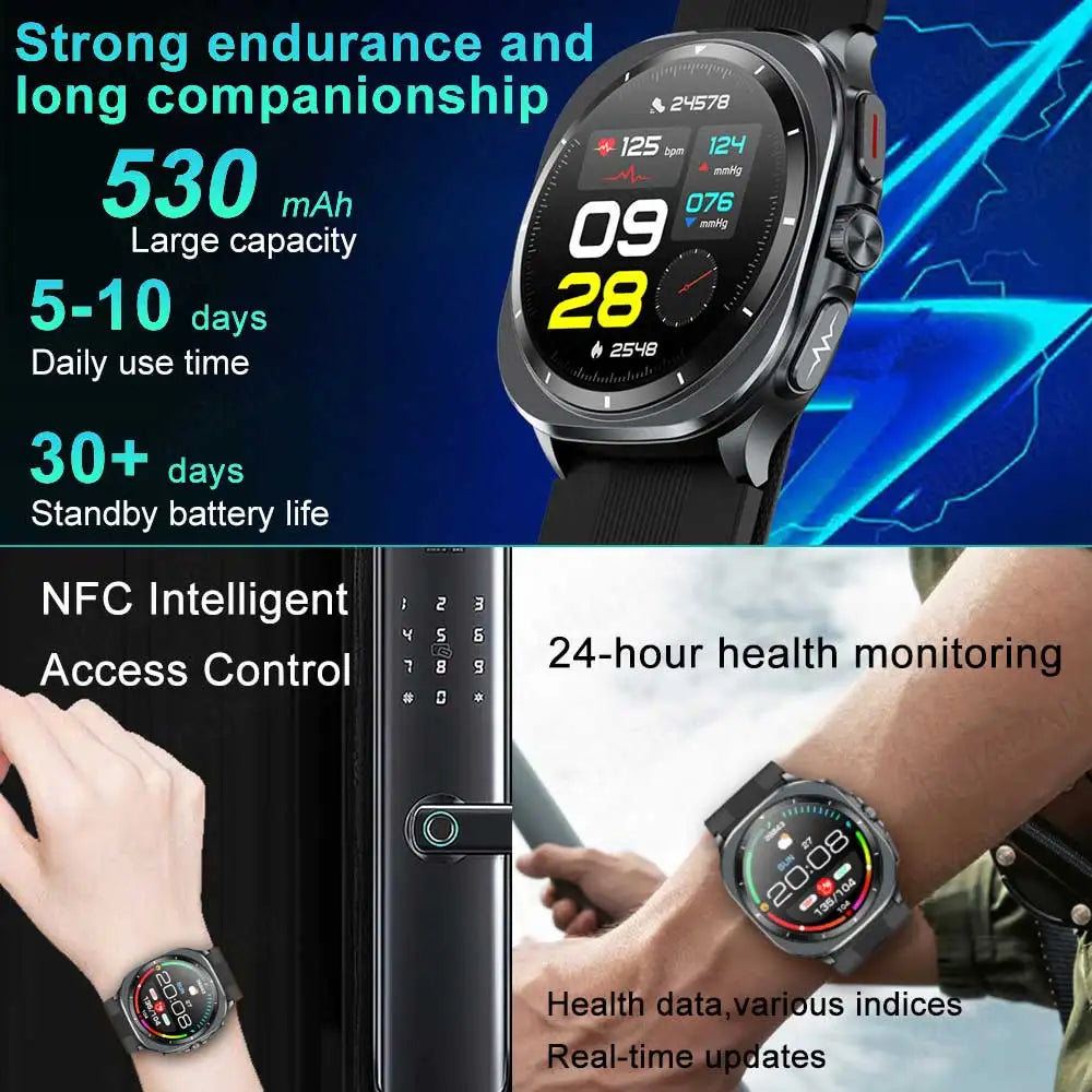 Montre MTIMENX AMOLED 1,43″ Bluetooth – CLEVI Paris