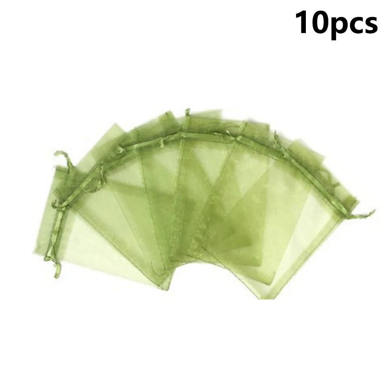Filets de Protection Fruits & Plantes – Anti-Insectes, Réutilisables, Lot de 10 – CLEVI Paris
