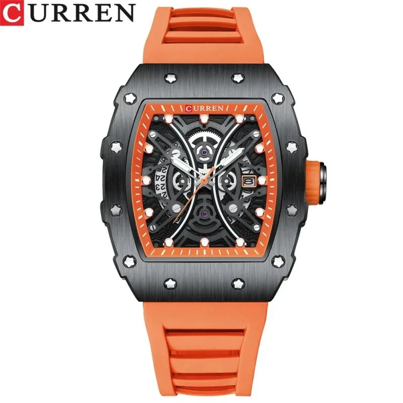 Montre Quartz Homme CURREN – Collection Multi-Modèles Cuir & Acier | 13 Coloris
