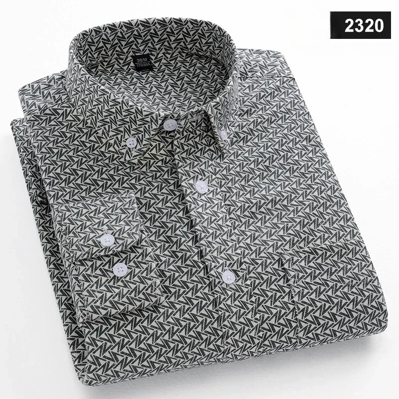 Chemise Oxford Homme Casual Manches Longues – CLEVI Paris