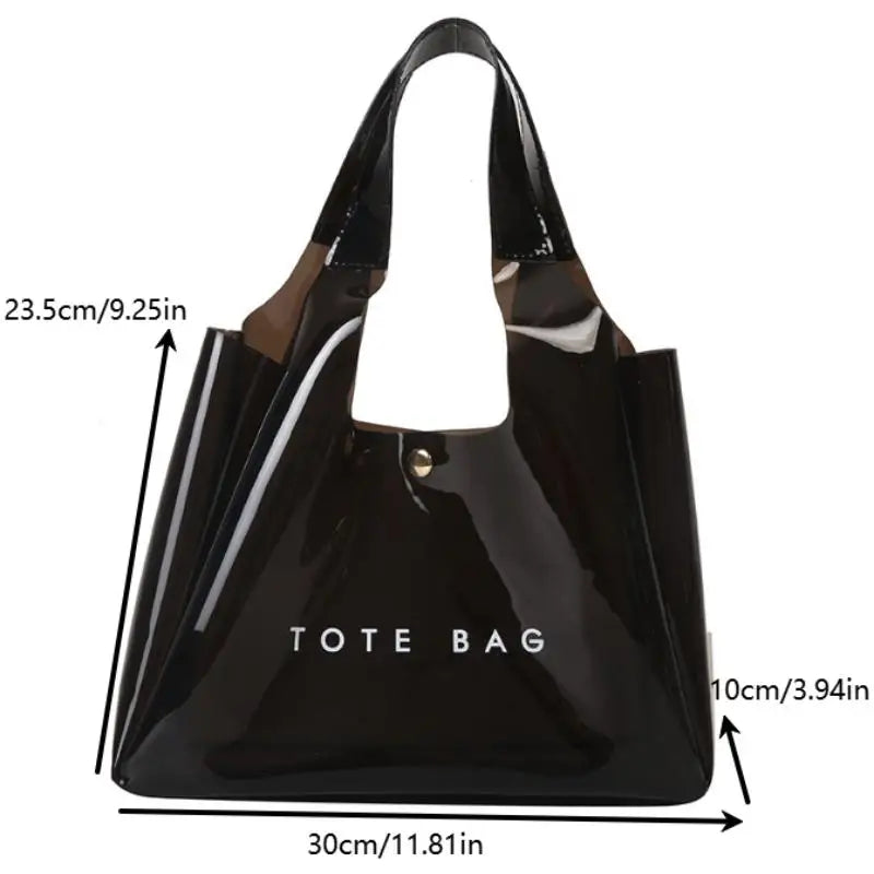 Sac à Bandoulière Transparent PVC Femme – CLEVI Paris