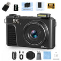 Appareil Photo Vlogging JSAMAZING W300 8K 88MP – Écran 3" Orientable 180°, Zoom 18x, WiFi, Stabilisation Double, YouTube – CLEVI Paris