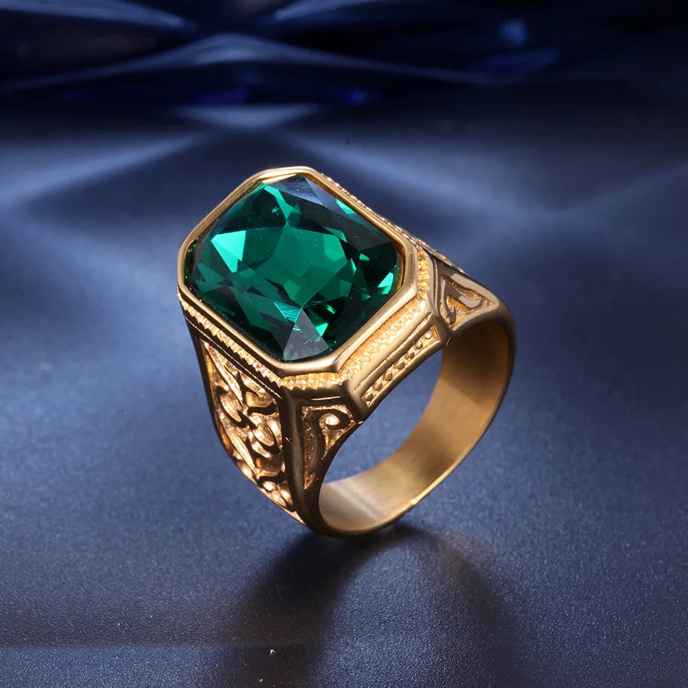 Bague Homme Style Hip-Hop en Acier 316L – CLEVI Paris